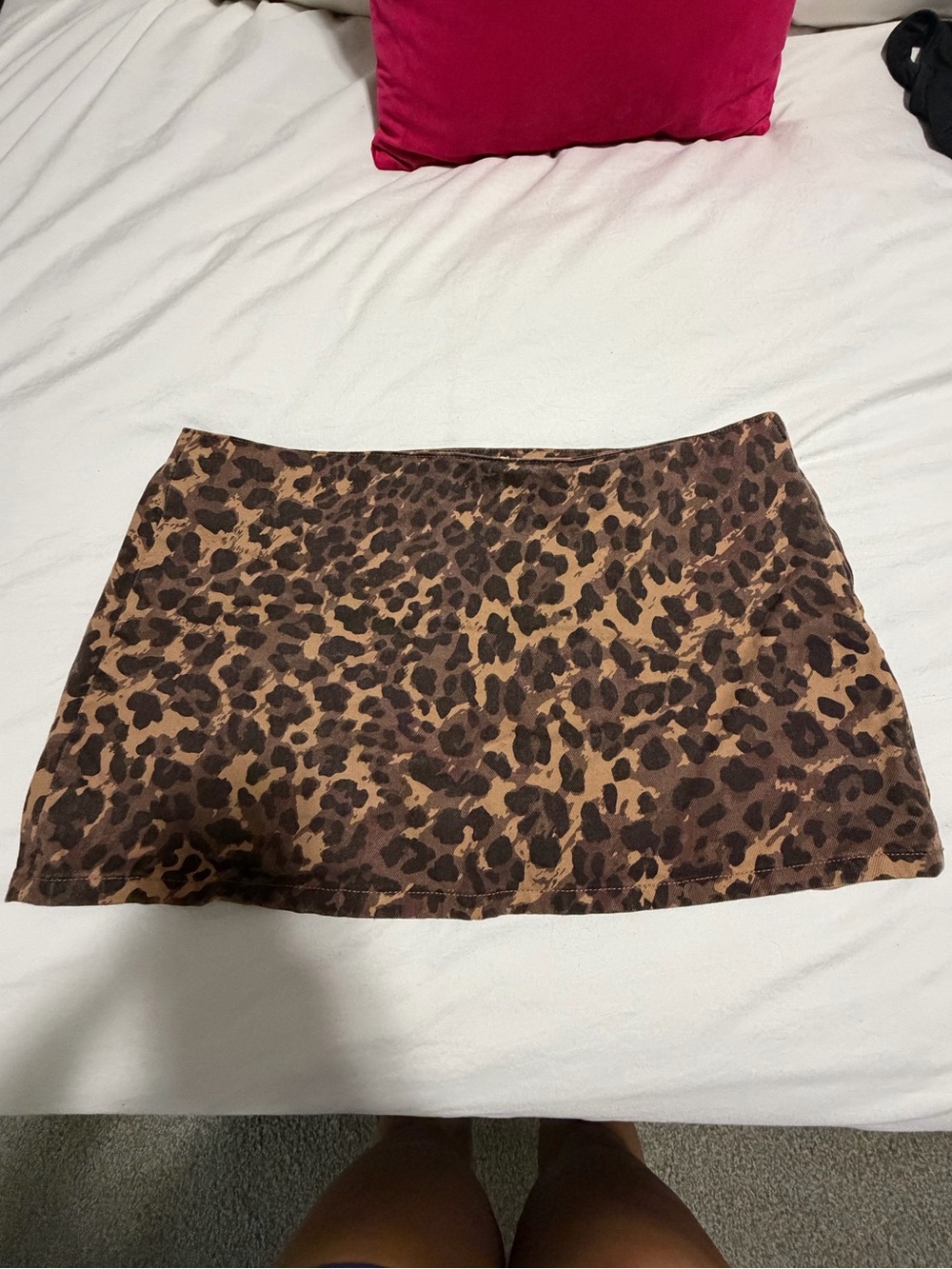 Abercrombie Leopard Skirt
